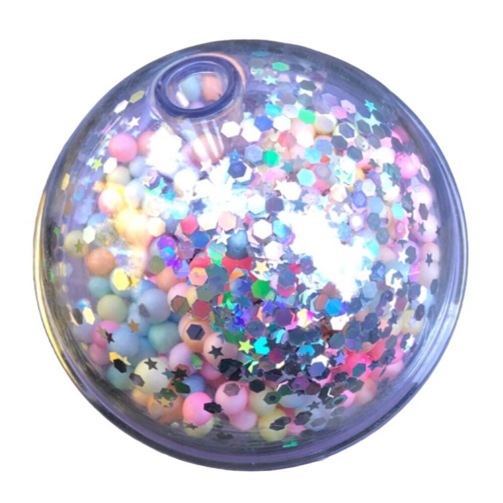Lilo & Stitch Glitter 20 oz Light Up Tumbler With Dome Lid Kawaii Purple Working - Picture 6 of 6